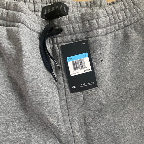 Jordan Gray and Black Men's Joggers - Picture 3 of 4